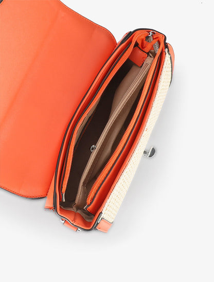 Sac bandoulière Alicia - Orange - 4