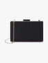 Minaudière rectangulaire à paillettes et fermoir bague - Noir - 5