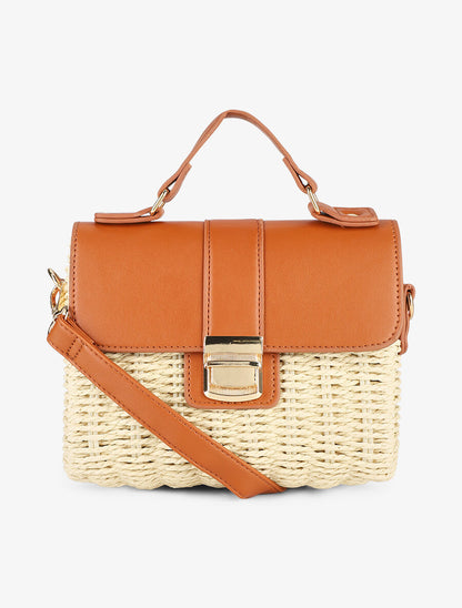 Sac à main Elisa - Camel/beige - 1