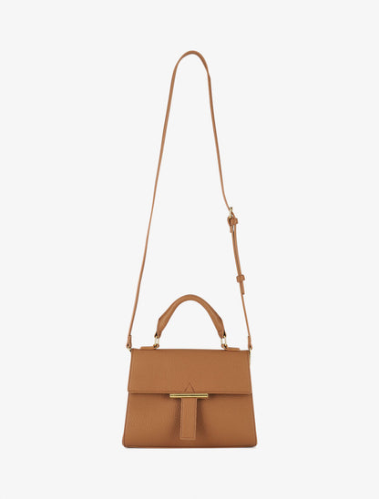Sac besace Claudia - Camel - 3
