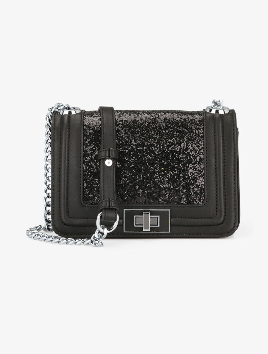 Sac besace Léna - Noir - 1