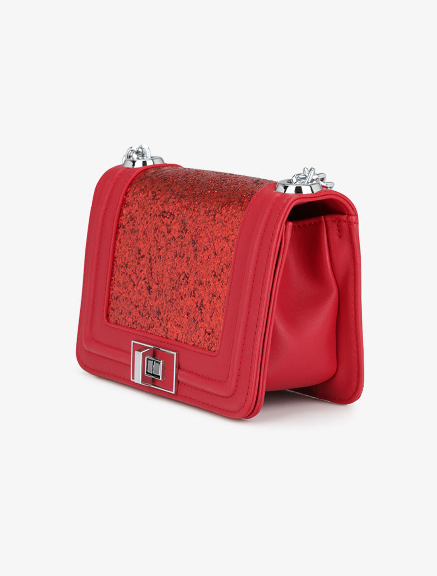 Sac besace Léna - Rouge - 2