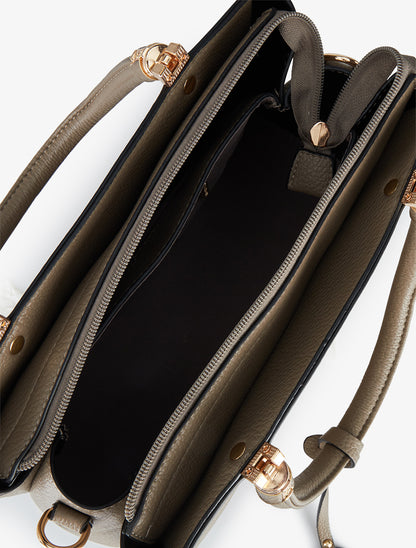 Sac à main Léandre - Taupe foncé - 4