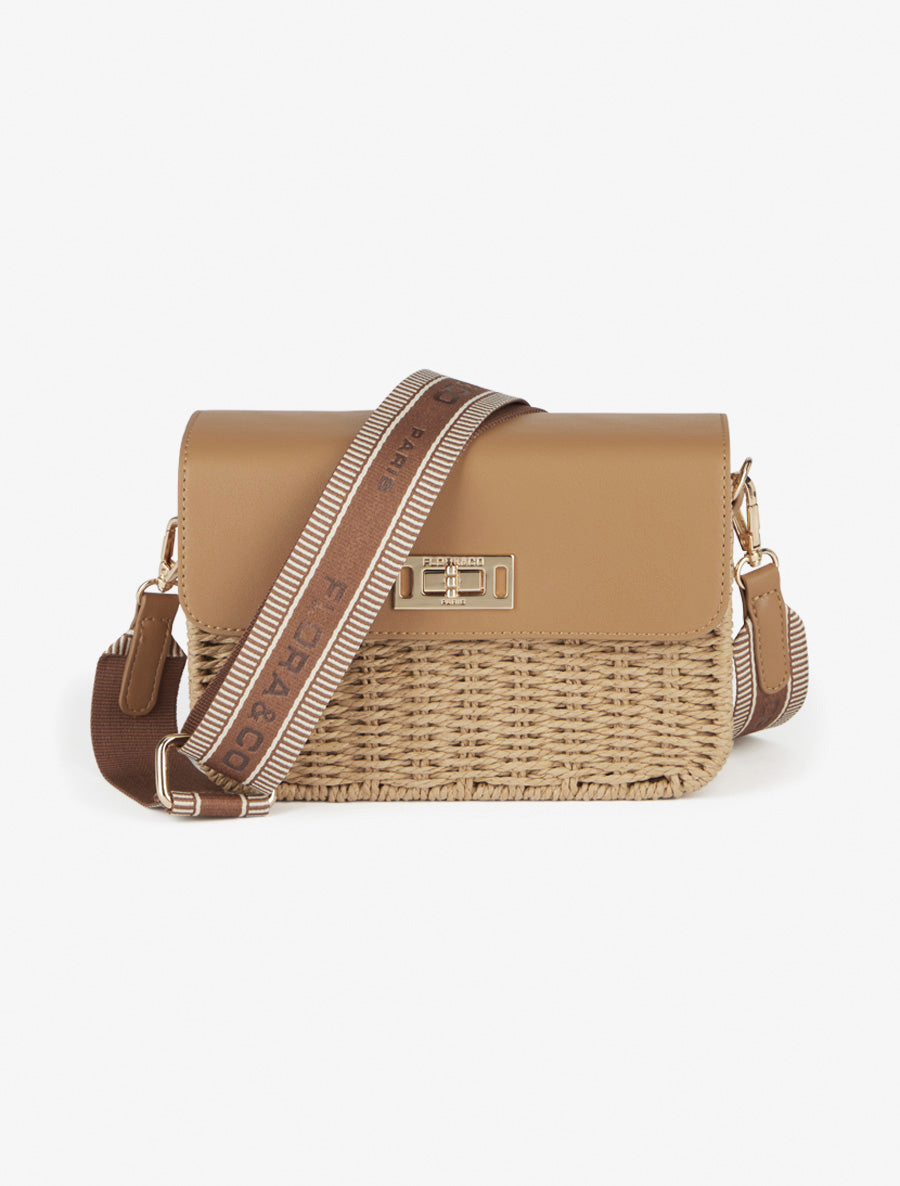 Sac besace Amandine - Camel - 1
