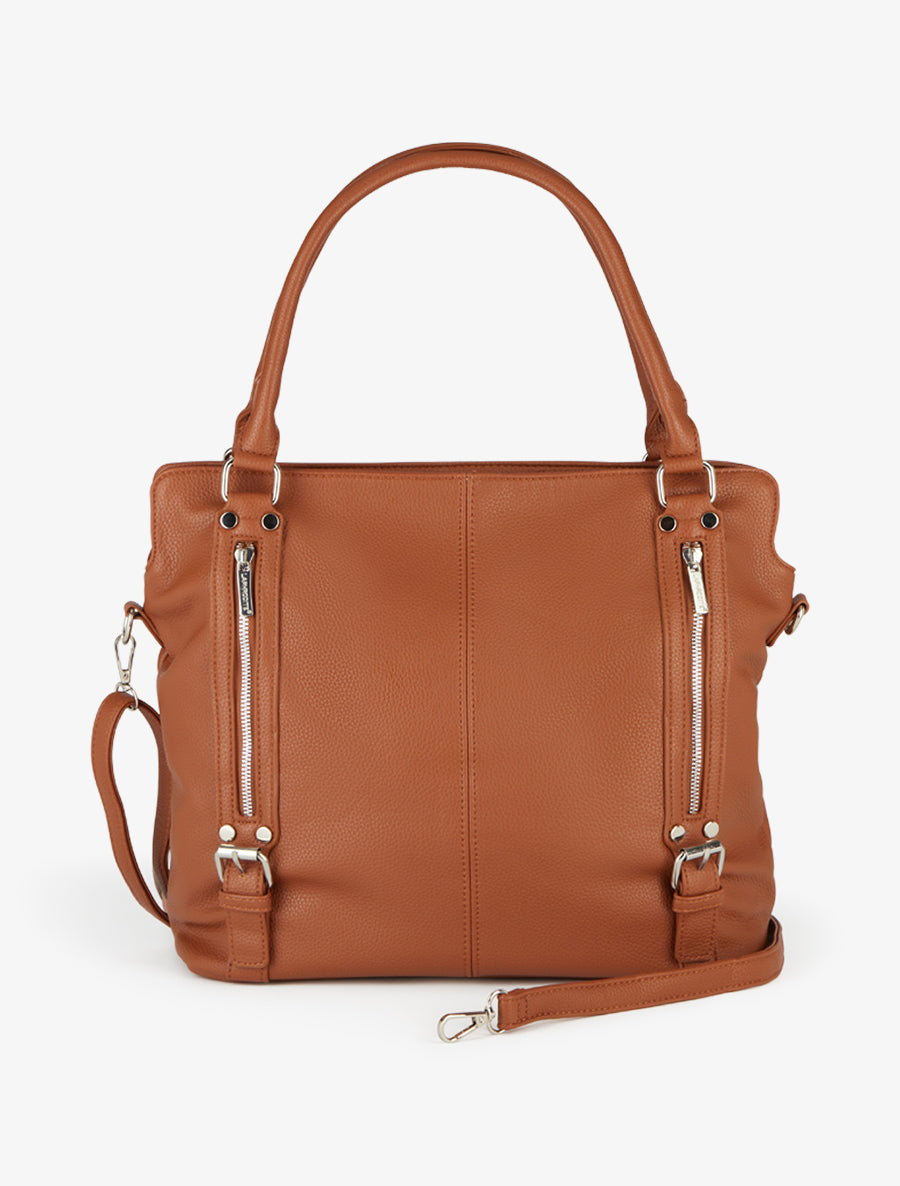 Sac cabas Eugénie - Camel - 1