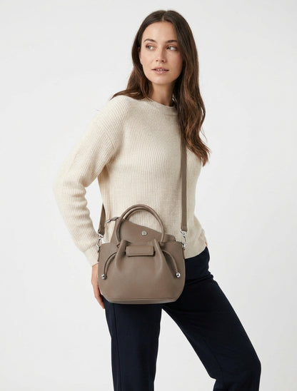 Bolso bandolera blanco - Topo