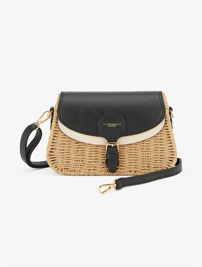 Sac besace Laure - Noir - 1