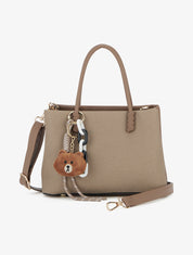 Sac besace Rachel - Taupe - 1