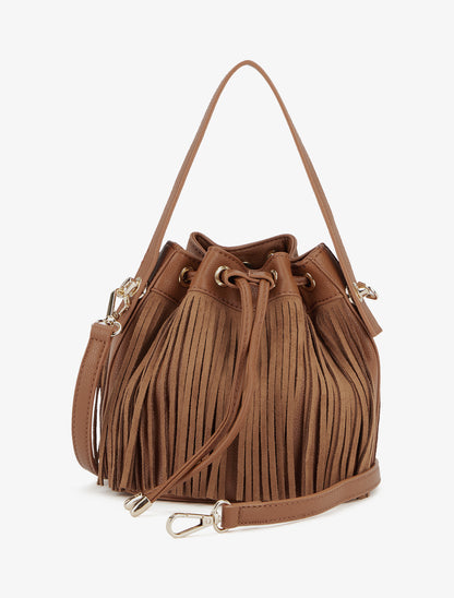 Sac bourse Juliette - Camel - 1