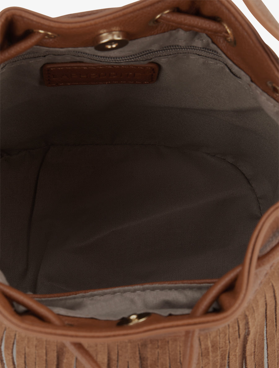 Sac bourse Juliette - Camel - 4