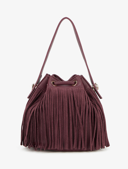 Sac bourse Juliette - Lie de vin - 2