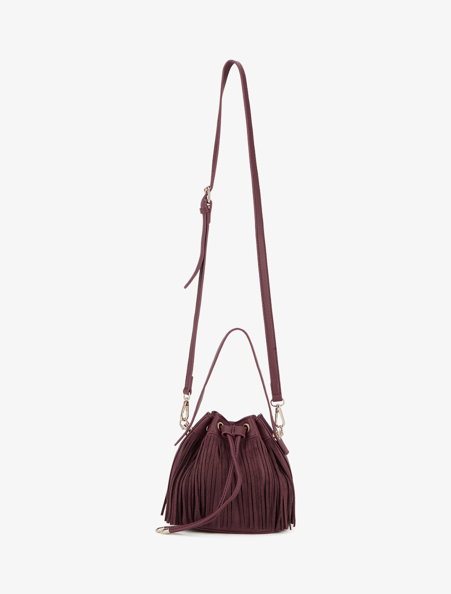Sac bourse Juliette - Lie de vin - 3