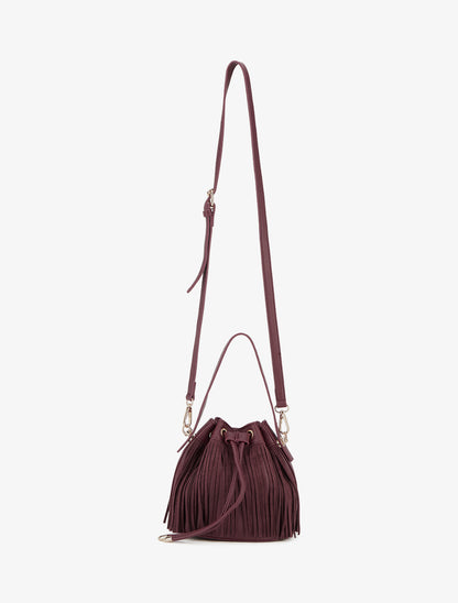 Sac bourse Juliette - Lie de vin - 3