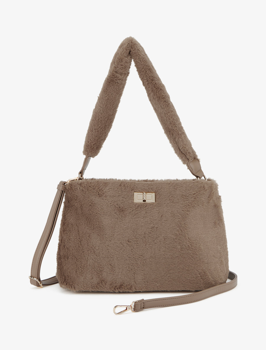 Sac à main Evelyn - Taupe - 1