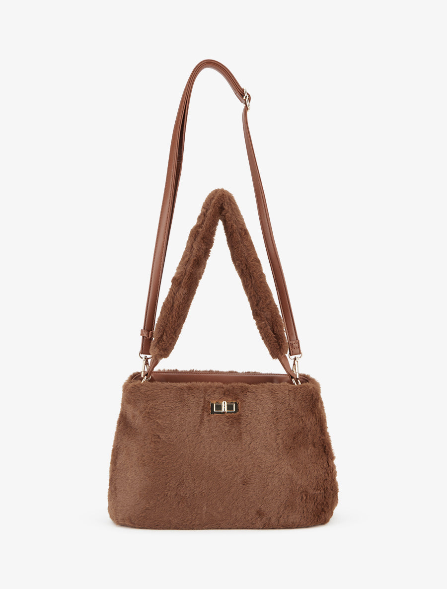 Sac à main Evelyn - Camel - 3