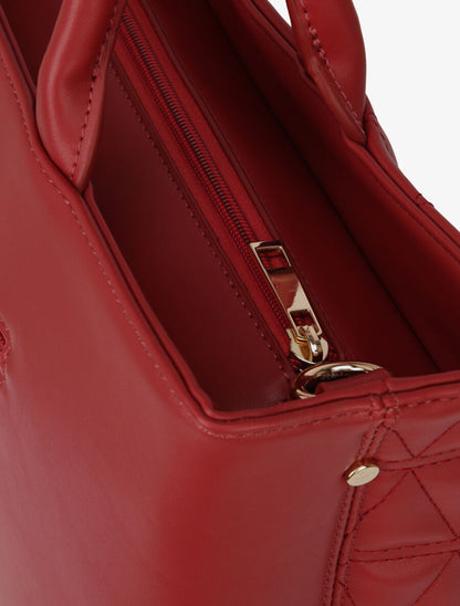 Sac cabas Emma - Rouge - 4