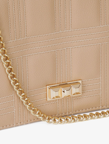Sac à bandoulière Gabrielle - Beige - 4