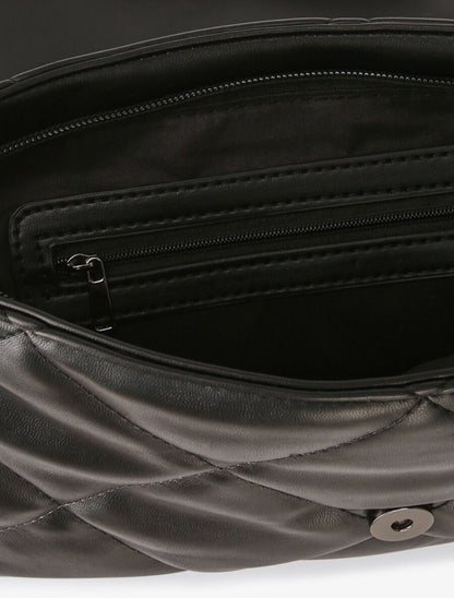 Sac besace Gaelle - Noir - 4