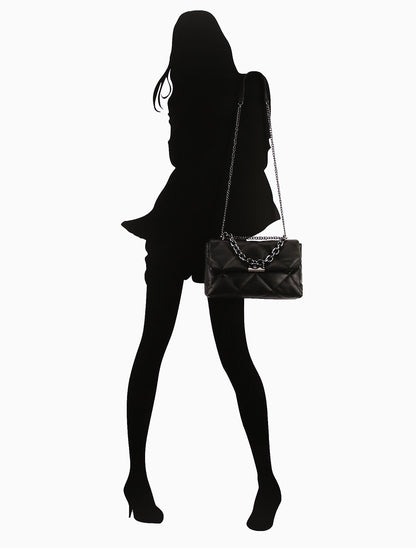 Sac besace Gaelle - Noir - 5