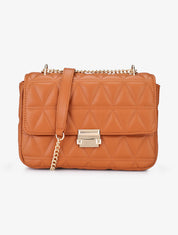 Sac besace Julie - Camel - 1