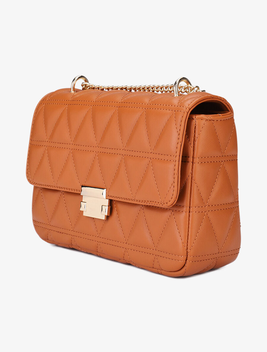 Sac besace Julie - Camel - 2