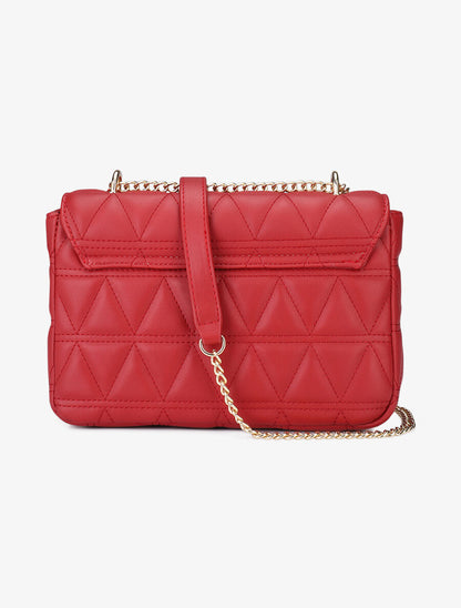Sac besace Julie - Rouge foncé - 3