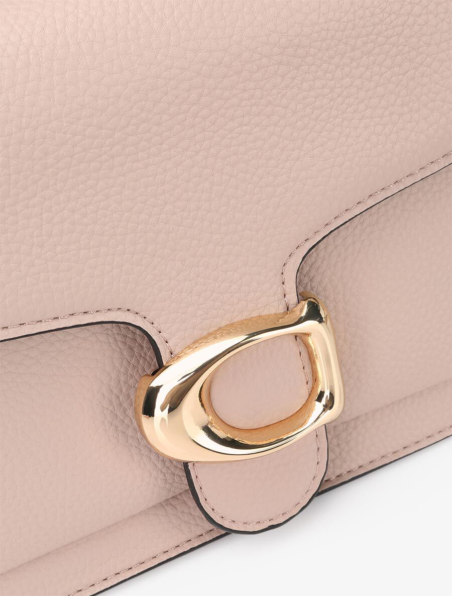 Sac bandoulière Dominique - Taupe - 4