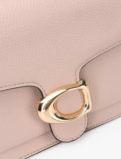 Sac bandoulière Dominique - Taupe - 4