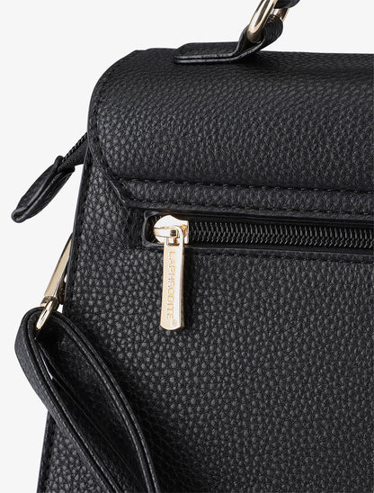 Sac besace Anémone - Noir - 4