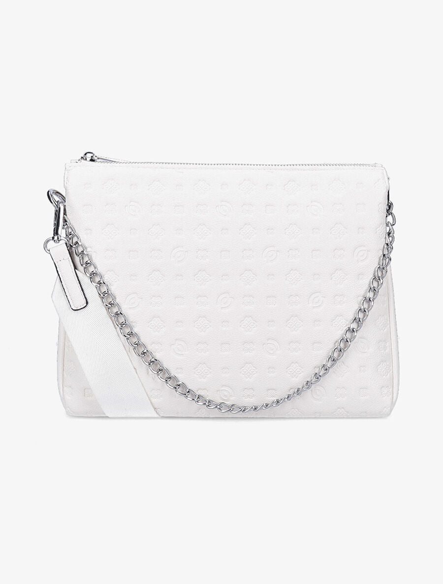 Sac besace Nora - Blanc - 1