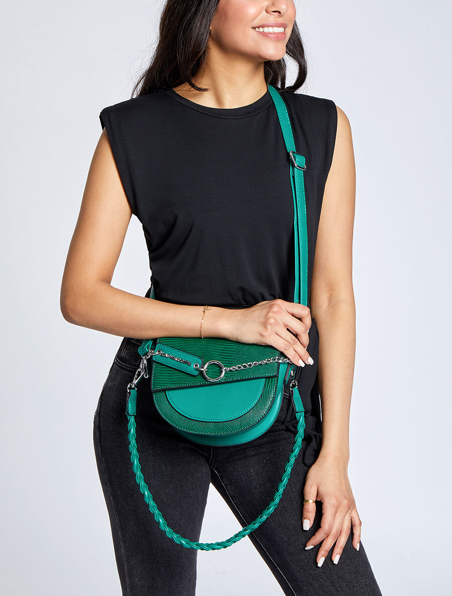 Sac besace Albertine - Vert - 4