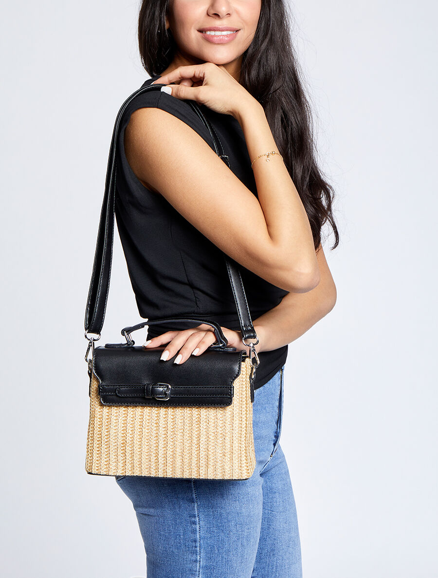 Sac besace Mylène - Noir - 4