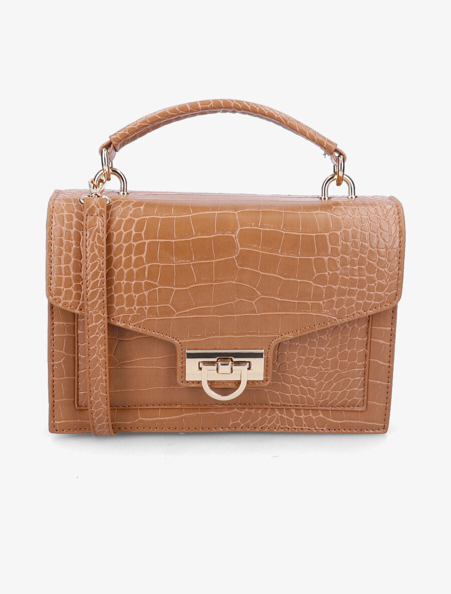 Sac besace Claudia - Camel - 1