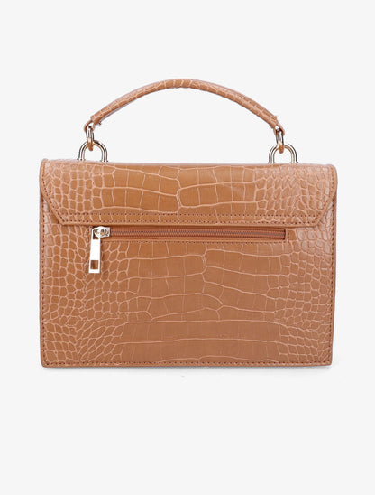 Sac besace Claudia - Camel - 3