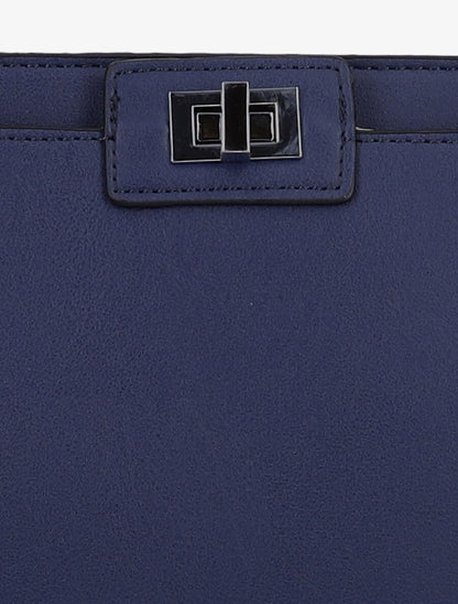 Sac à main Edith - Bleu - 4