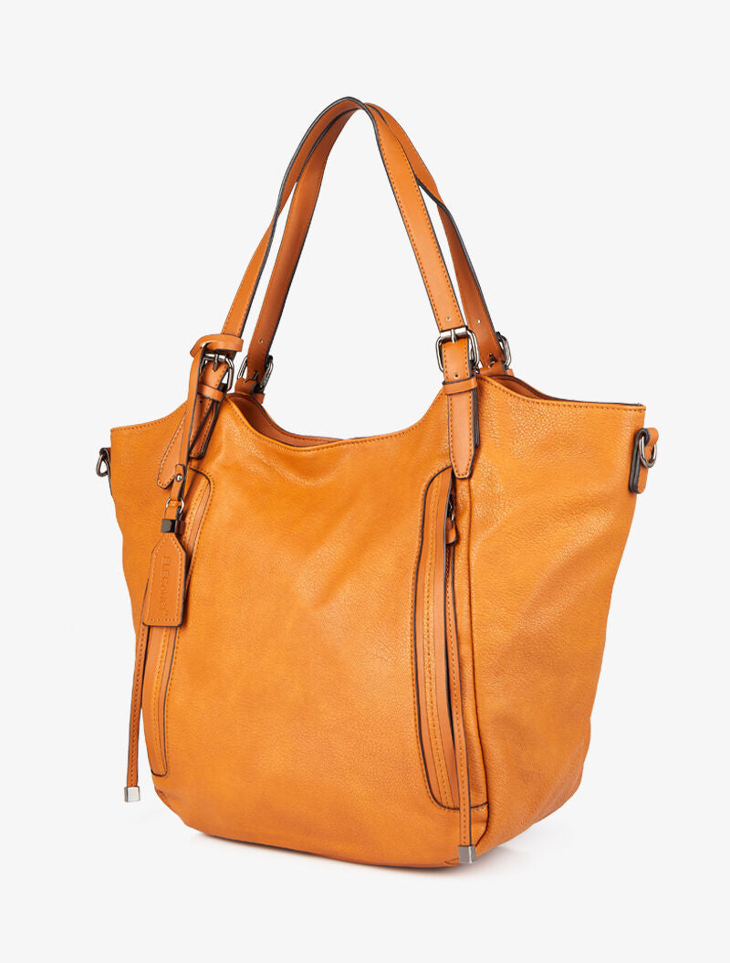 Sac cabas Monica - Camel - 2