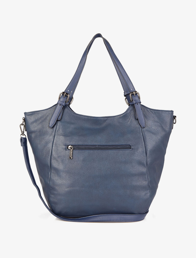 Sac cabas Monica - Bleu - 3