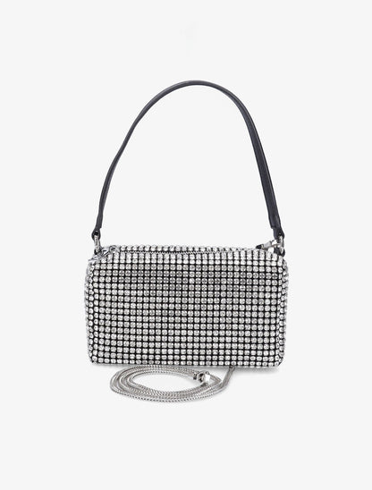 Sac besace Ariana - Argent - 3