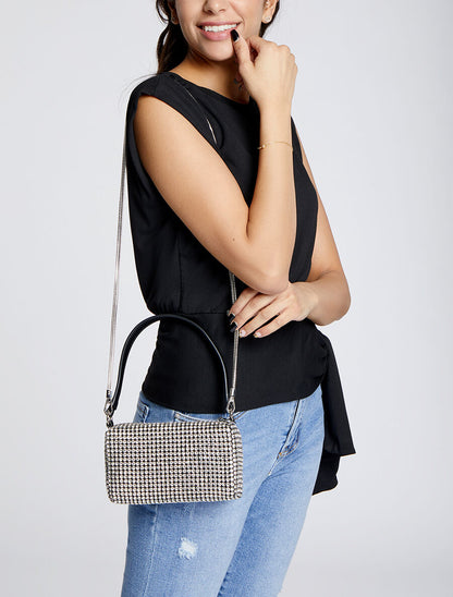 Sac besace Ariana - Argent - 5