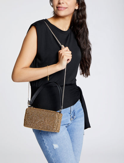 Sac besace Ariana - Or - 5