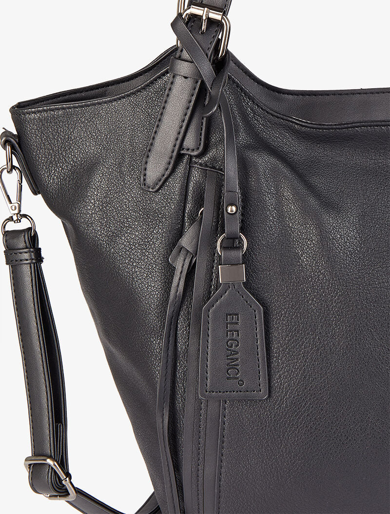 Sac cabas Monica - Noir - 4