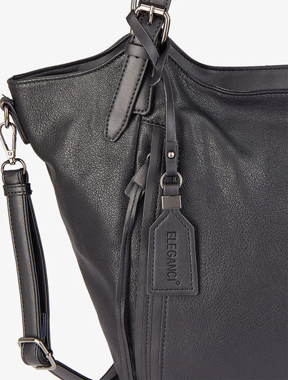Sac cabas Monica - Noir - 4