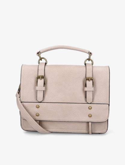 Sac cartable Bobbie - Beige - 1