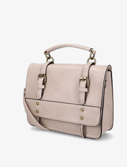 Sac cartable Bobbie - Beige - 2