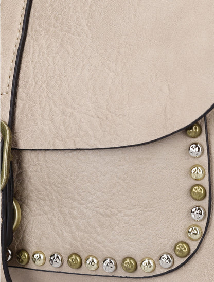 Sac besace Maggy - Beige - 4