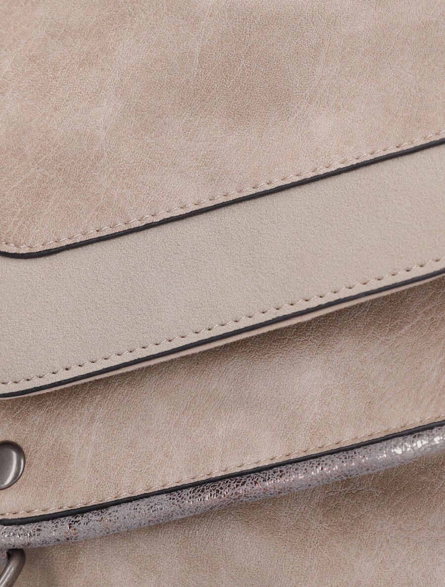 Sac besace Jerry - Taupe - 4