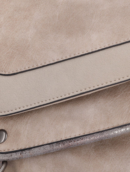 Sac besace Jerry - Taupe - 4
