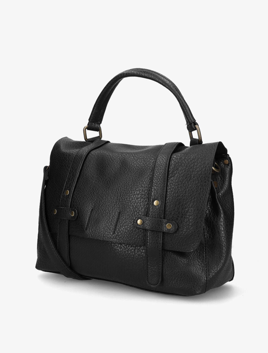 Sac cartable Magda - Noir - 2