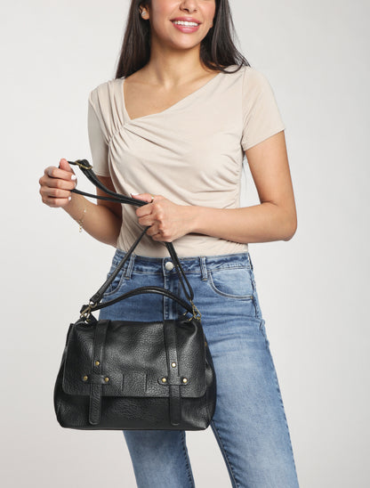Sac cartable Magda - Noir - 5
