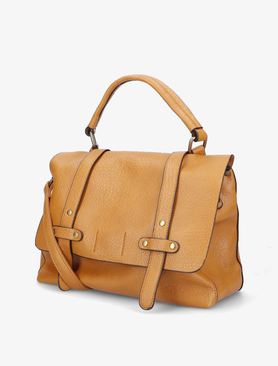 Sac cartable Magda - Camel - 2